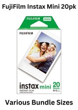 FujiFilm Instax Mini Film 20 Shot - Various Bundle Packs