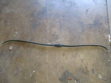 Vintage Fiberglass Fred Bear Recurve/Long Bow "Green Bear" AMO 60" 25#