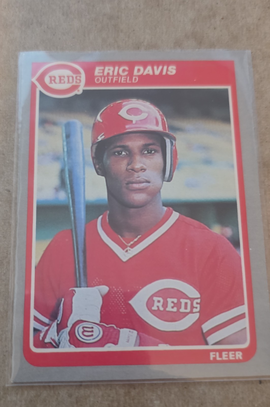 1985 Fleer - Eric Davis #533 (RC)