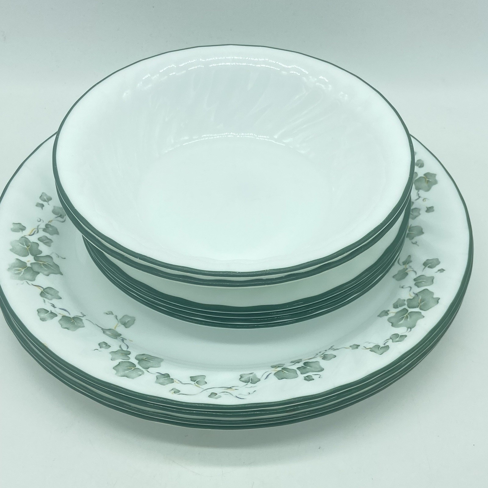 10pc Plates Bowls Farmhouse Cottagecore Soup