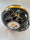 🔥Jerome Bettis Signed F/S Old School Helmet Fanatics COA