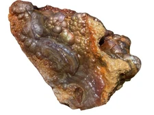 Deer Creek Fire Agate Rough High Grade 60.73 Grams DCR015