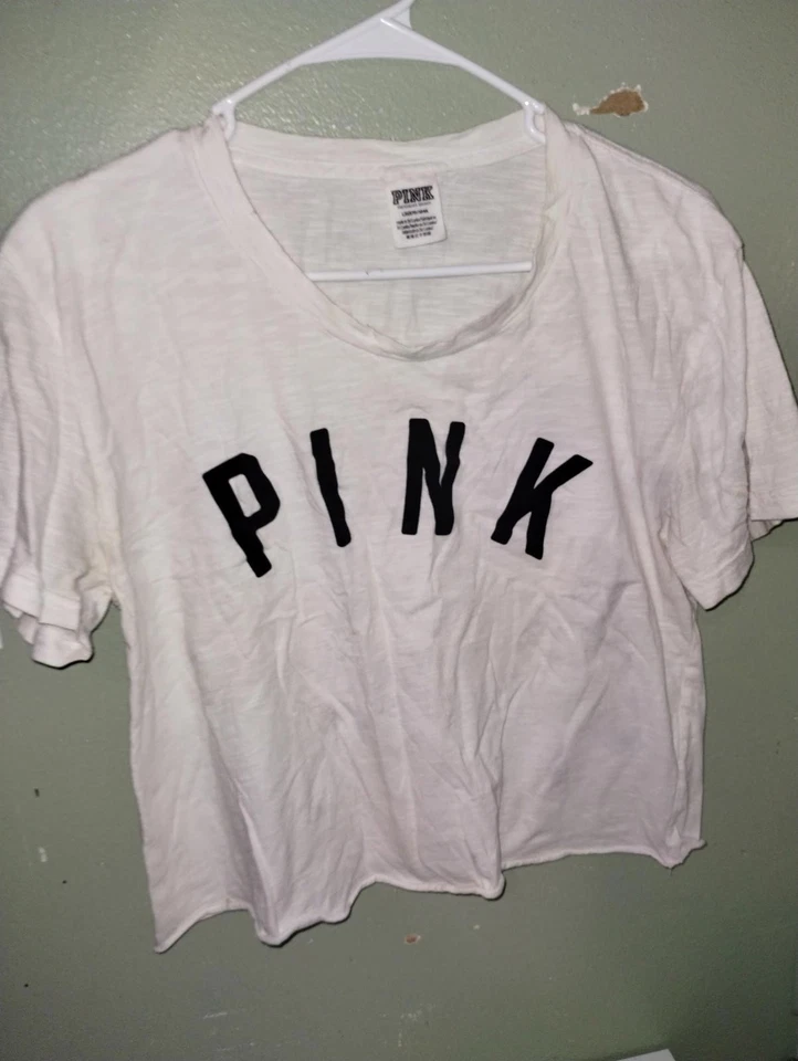 Vestido camuflado rosa Victoria's Secret Las Vegas lote de 4 camisas femininas 16" pit2pit - Imagem 4 de 4