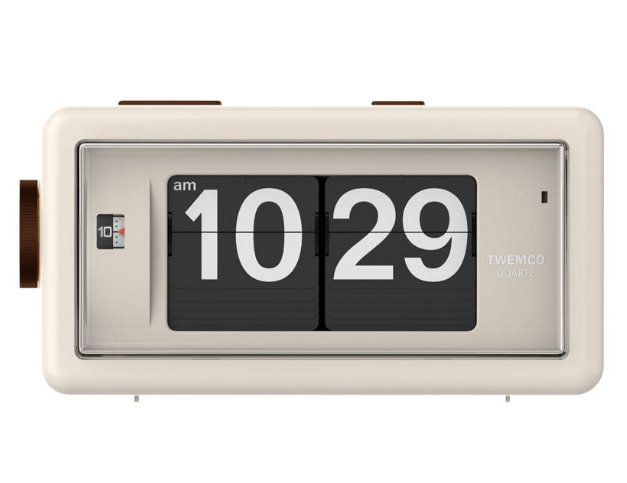 TWEMCO AL-30 Classic Retro Flip Alarm Clock German Movement 8