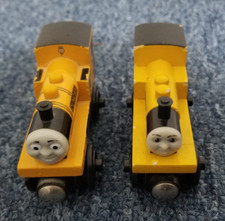 Thomas Friends Wooden Railway Train Tank Engine Duncan Lot 2 Variants - EUC
