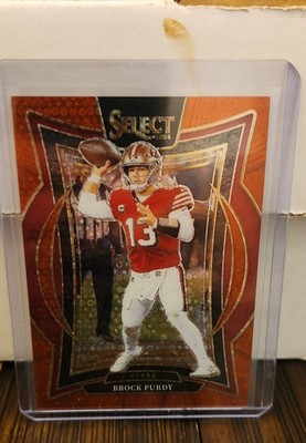2024 Panini Select - Concourse Brock Purdy #37 Red Disco Prizm /49