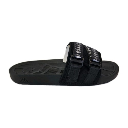 Kappa Luria 1 Slides Sport Sandals Black White US 9 Adjustable UK 8 EU 42 NEW - Picture 9 of 22