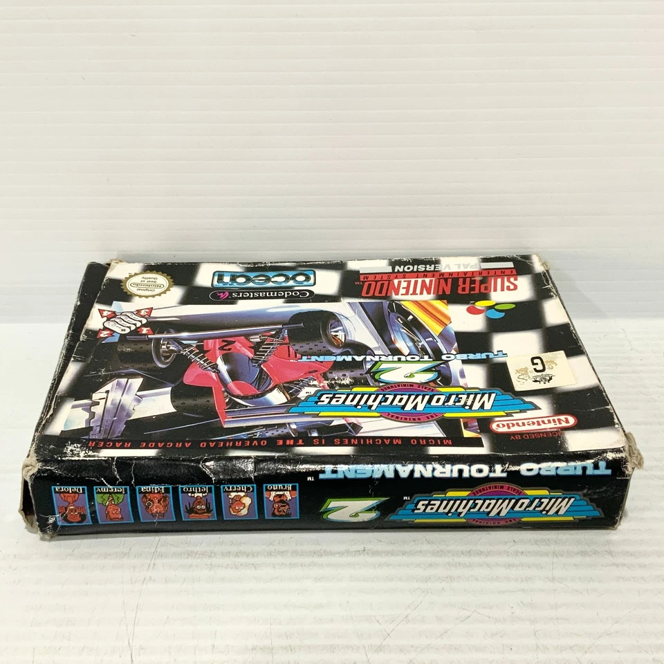 Micro Machines 2: Turbo Tournament + Box, Manual - Nintendo SNES - Tested - Image 3 of 4