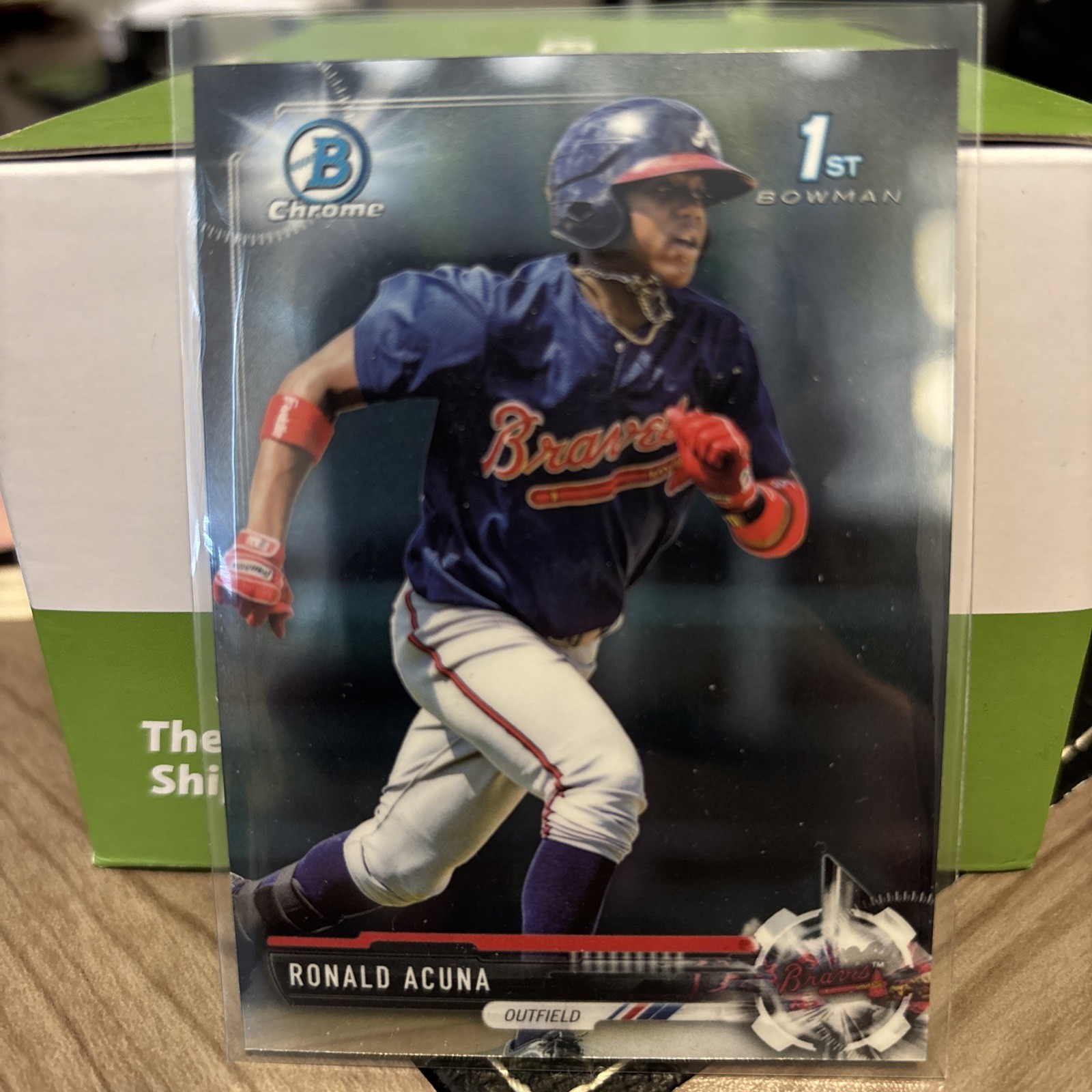 2017 Bowman #BCP127 Ronald Acuna Chrome Prospects
