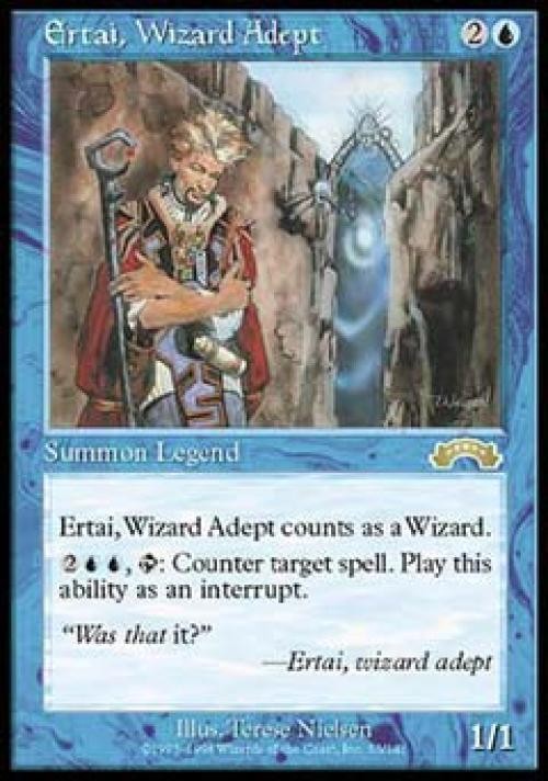 MTG English Ertai, Wizard Adept NM Normal Exodus