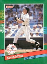 1991 Donruss #554b Kevin Maas