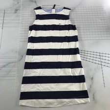 Vineyard Vines Dress Womens Small Blue Striped Sleeveless Tank Nautical Target