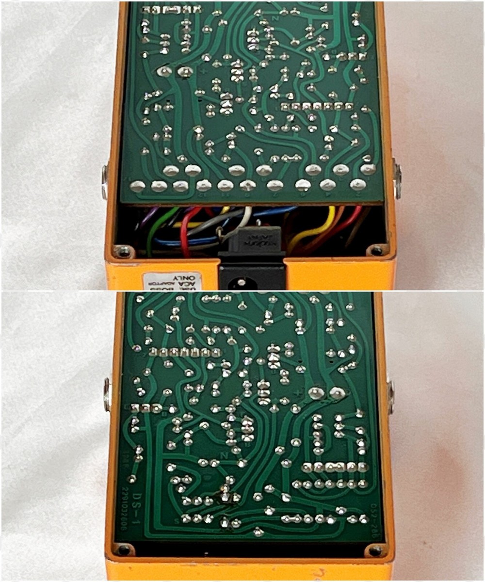 BOSS DS-1 Distortion 1985 W/Box Vintage Guitar Pedal Made in BOSS DS-1 Distortion 1985 W/Box Vintage Guitar Pedal Made in