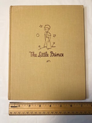 Le Petit Prince Harcout Brace World ⑧ The Little Prince Harcourt, Brace & World Illustrated 1st Ed Later