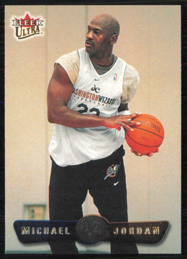 Michael Jordan 2001-02 Ultra #102 Washington Wizards