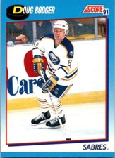 1991-92 Score Canadian Bilingual #517 Doug Bodger