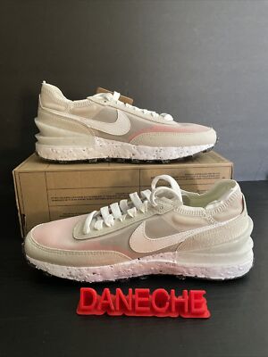 Nike Waffle One Crater Cream White Orange Black DC2650-200  display picture 2