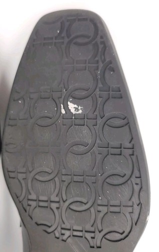Salvatore Ferragamo Herren 9 D Italienisch Schwarz Leder Schuh Halbschuhe - Bild 17 von 21