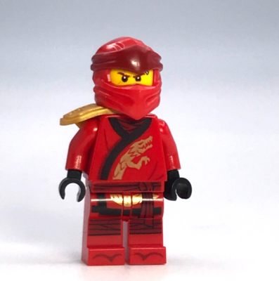 Kai Legacy Minifigure Lego Ninjago njo492 Spinjitzu Red Fire Ninja