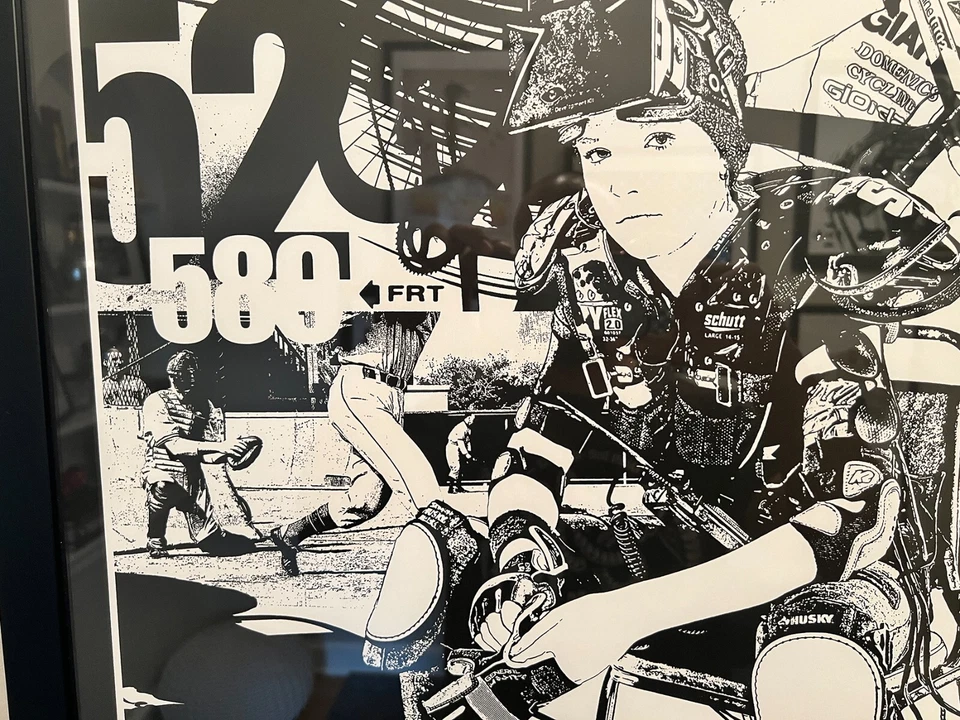 Impresión de impacto por WK Interact arte callejero firmado Obey Mr Brainwash Shepard Fairy Foto 2 de 4