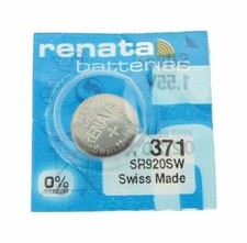 Renata 371 ( Sr 920 Sw ) Argent 1.55 V Batterie Montre