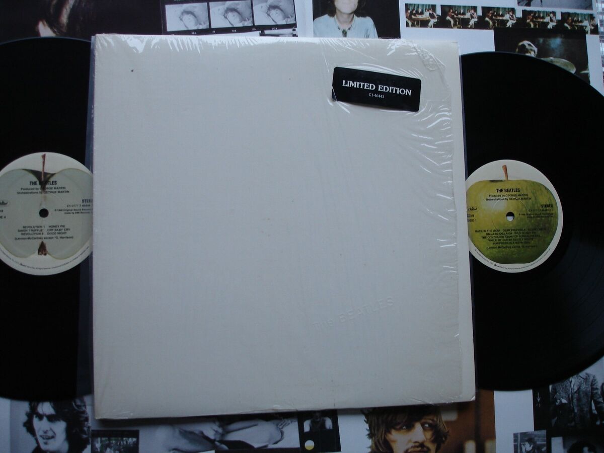 The Beatles ~ WHITE ALBUM ~ 1995 Limited Edition LP Capitol The Beatles ~ WHITE ALBUM ~ 1995 Limited Edition LP Capitol