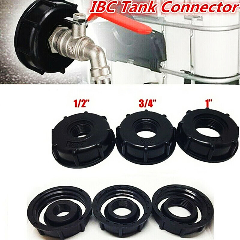 IBC Tote Tank Valve Drain Adapter Garden Hose Water Connector 1h^a