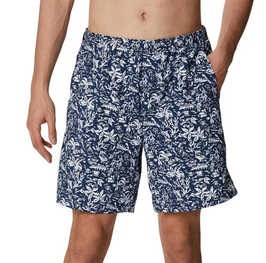 Мужские водонепроницаемые шорты NWT Columbia Super Backcast Темно-синий Kona по внутреннему шву 6 4190₽