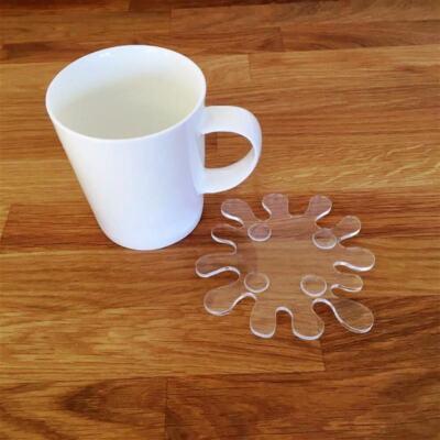 Set Di 4 Sottobicchieri My Lontra Mezza Con Finitura Lucida – Ideali Per Regalo