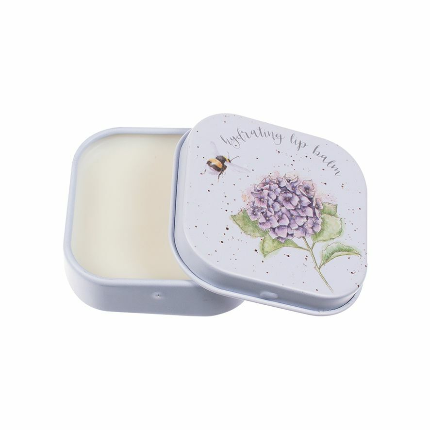 Wrendale Bee and Hydrangea Hydrating Lip Balm – Cruelty Free Honey Vanilla Balm