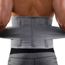 Lumbar Support Waist Belt Lower Back Brace Posture Corrector Orthosis Pain Strap