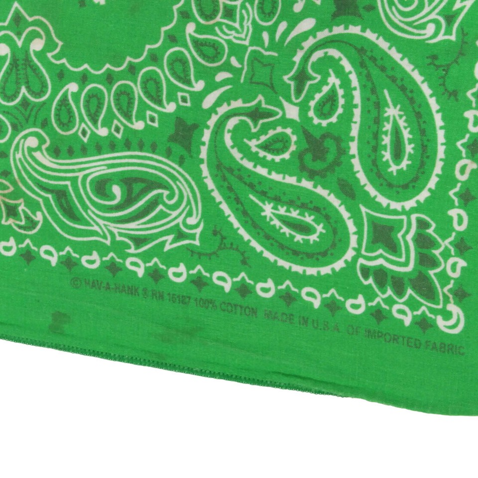 HAVAHANK 2-Sided Cotton PAISLEY BANDANA Head Neck Face Wrap Scarf Handkerchief e HAVAHANK 2-Sided Cotton PAISLEY BANDANA Head Neck Face Wrap Scarf Handkerchief e