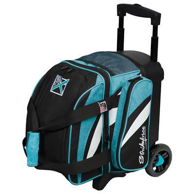 KR Strikeforce Cruiser Single Roller Bowling Bag Teal
