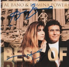 Al Bano & Romina Power Autogramme signed CD Booklet "Best Of"