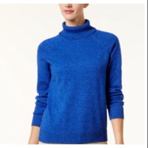 Karen Scott Womens Marled Cotton 