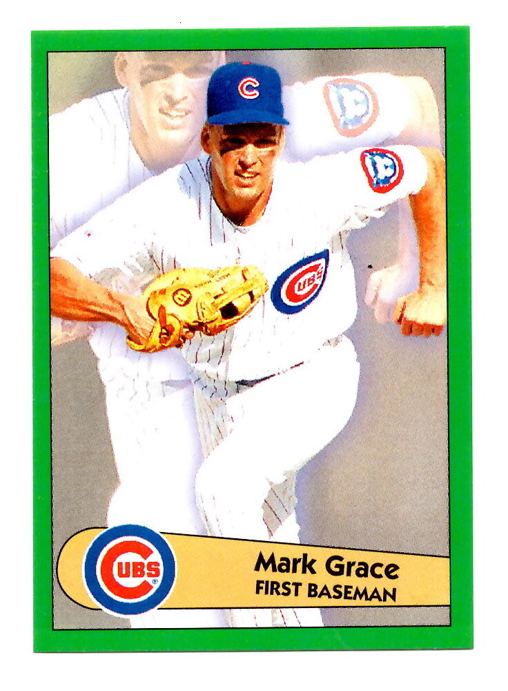 Mark Grace 1996 Panini Stickers #47 Baseball Card