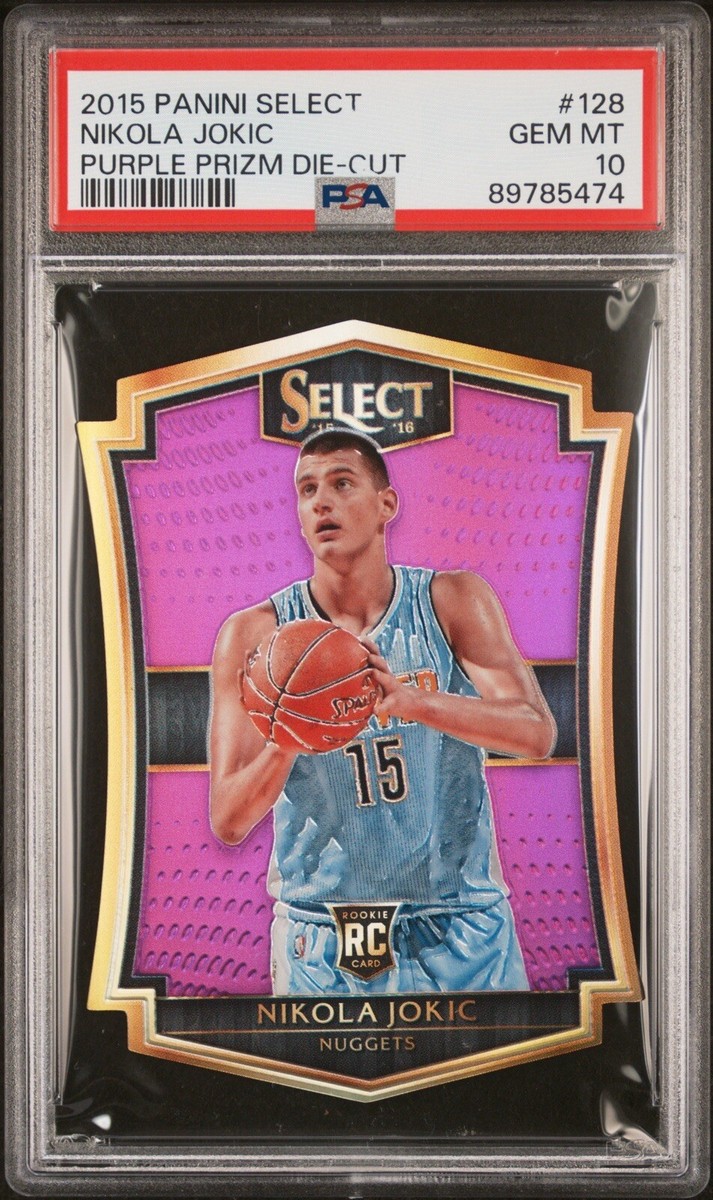 2015-16 Panini Select - Premier Level Die-Cut Nikola Jokić #128