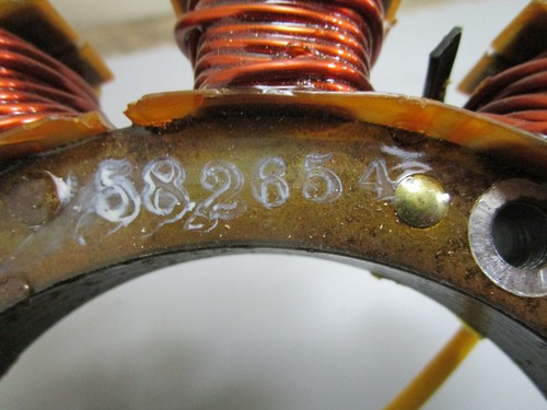 *NEW OEM* 0820 OMC Johnson Evinrude 35 AMP Stator Ay 582654 0582654 - Imagen 4 de 8