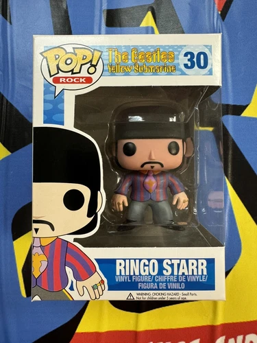 Funko Pop! Vinyl: The Beatles - Ringo Starr #30 With Hard Stack