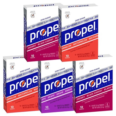 Powder Packets 3 Flavor Variety Pack Electrolytes Vitamins and No Sugar Packa...
