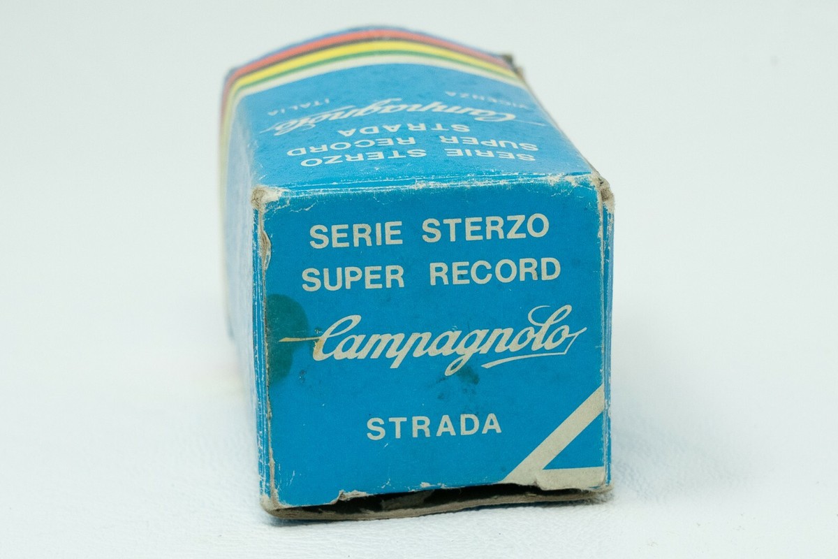 Jeu De Direction Campagnolo Super Record #4041 Vintage Italien Années 1970-80 Pour Vélo Course