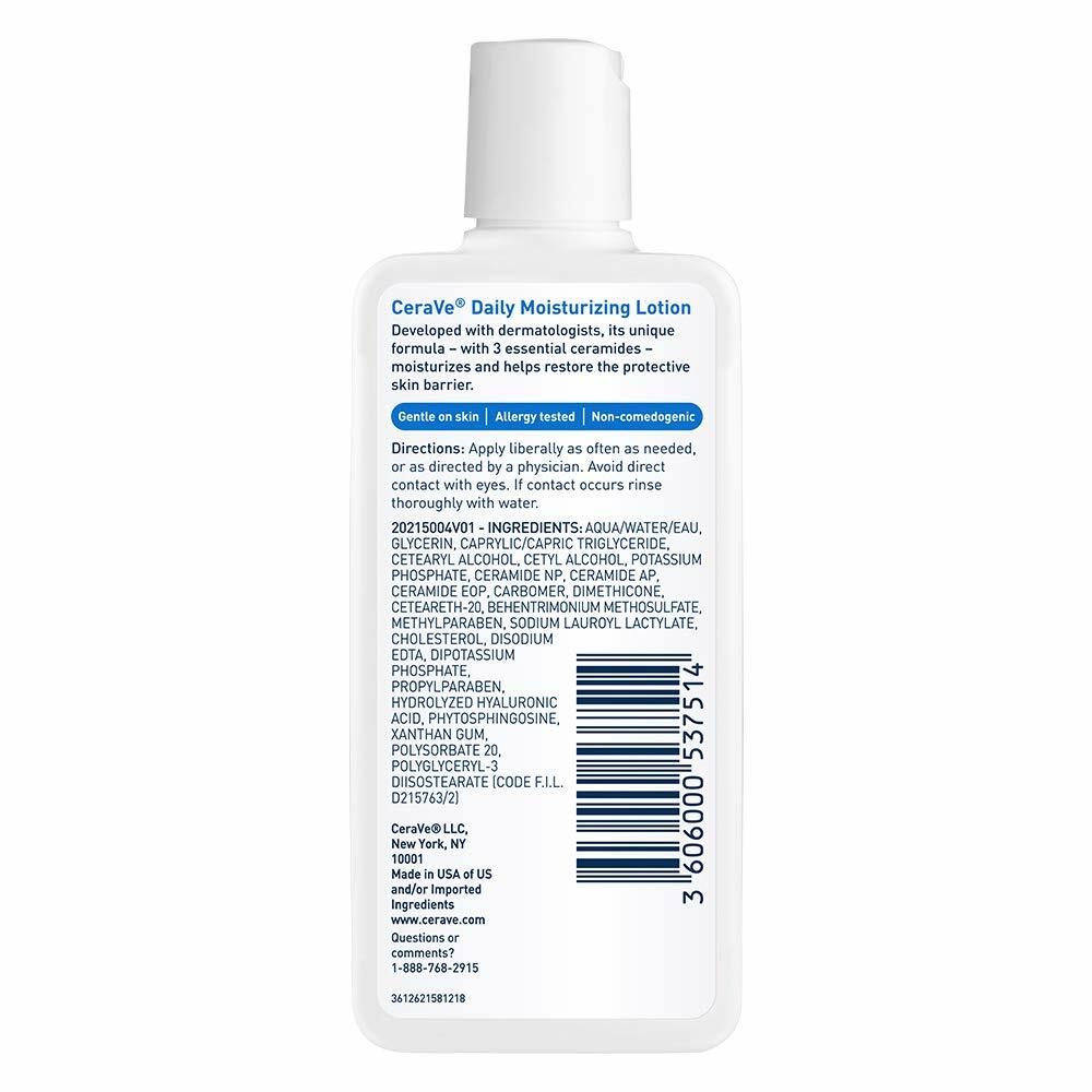 cerave daily moisturizing lotion 3 oz