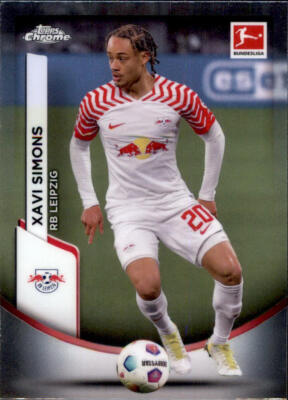 Karte 56 - Xavi Simons - Topps Chrome Bundesliga 2023/2024