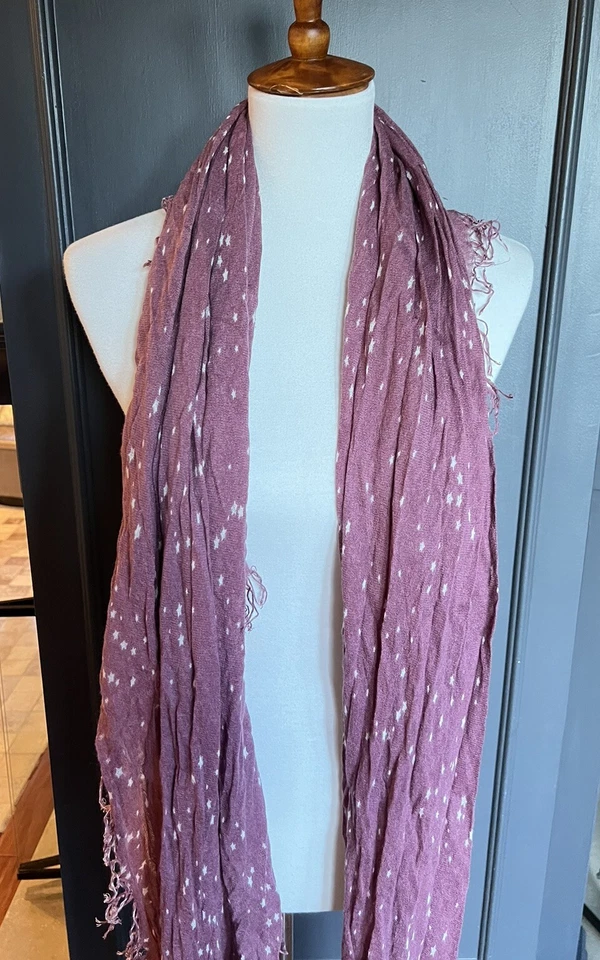 Новый подлинный Chan Luu звезда печати кашемир шелковый шарф цвет: фигурка - Изображение 3 из 4