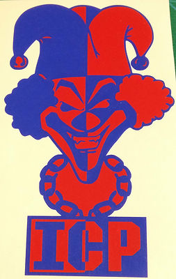 COC  6'' sticker  icp insane clown posse twiztid hallowicked rare 