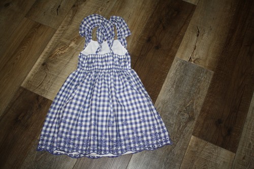 CAT & JACK GIRLS SLEEVELESS LAVENDAR/SOFT BLACK/WHITE SUNDRESS W/EMBROIDER 4/5 - Picture 4 of 4