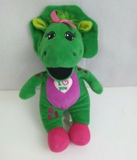2017 Fisher Price Barney  Friends Baby Singing 12" Plush