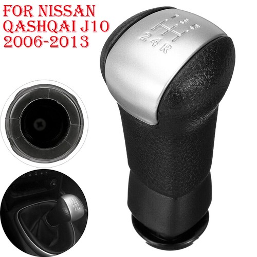 5 Speed Gear Shift Knob Replacement For Nissan Qashqai J10 Xtrail 2006
