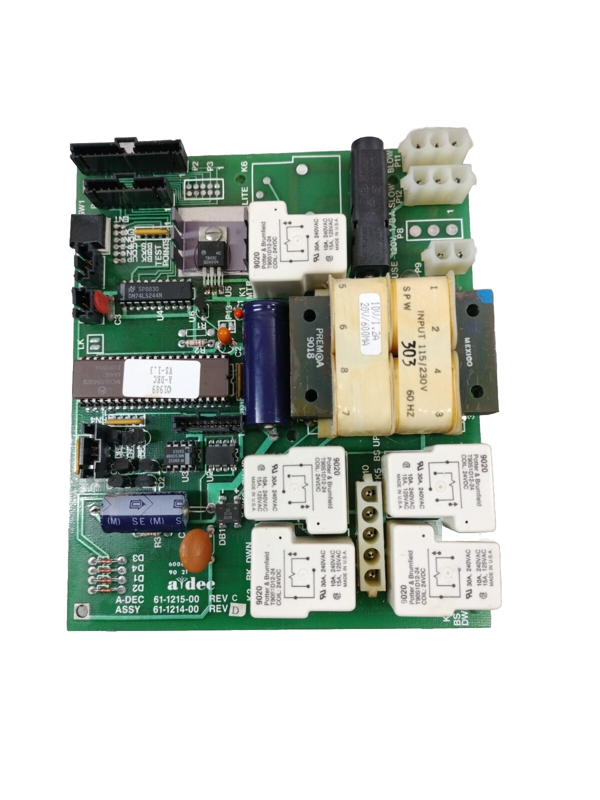 ADEC 61-1215-00 DENTAL CHAIR CONTROL BOARD ADEC | eBay