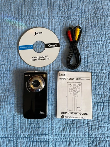 Jazz HDV155 Hi-Def Video Recorder Camera Flip Screen 5 MP